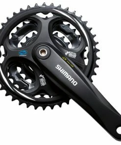 SHIMANO Kranksæt 8 Speed FC-M311 Sort, 48/38/28T 170mm