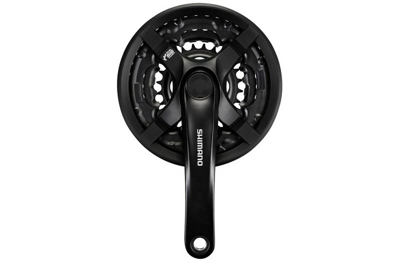 SHIMANO Kranksæt 42/34/24T 175mm Til 6-8 Speed Sort 3 SHIMANO Kranksæt 42/34/24T 175mm Til 6-8 Speed Sort