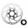 SHIMANO Bremseskive 203mm Centerlock Deore SM-RT64 -Kassetter og Skruekrans Salg ESMRT64L